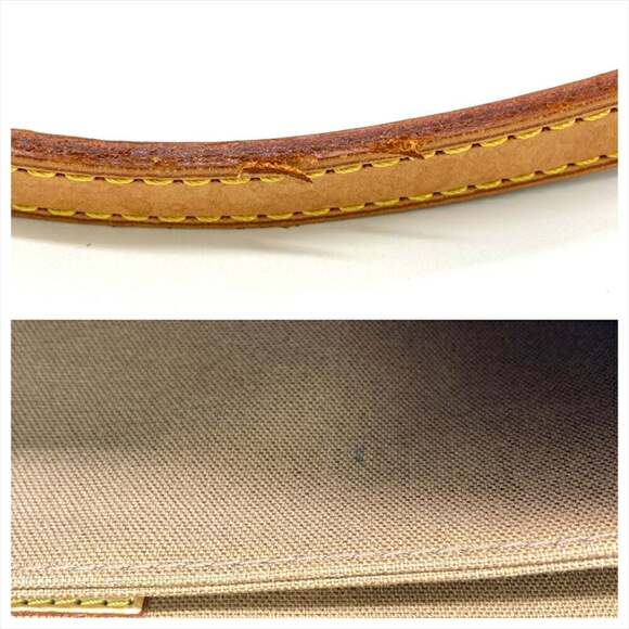 LOUIS VUITTON Authentic Brown Monogram Canvas Shoulder Bag - Picture 9 of 10